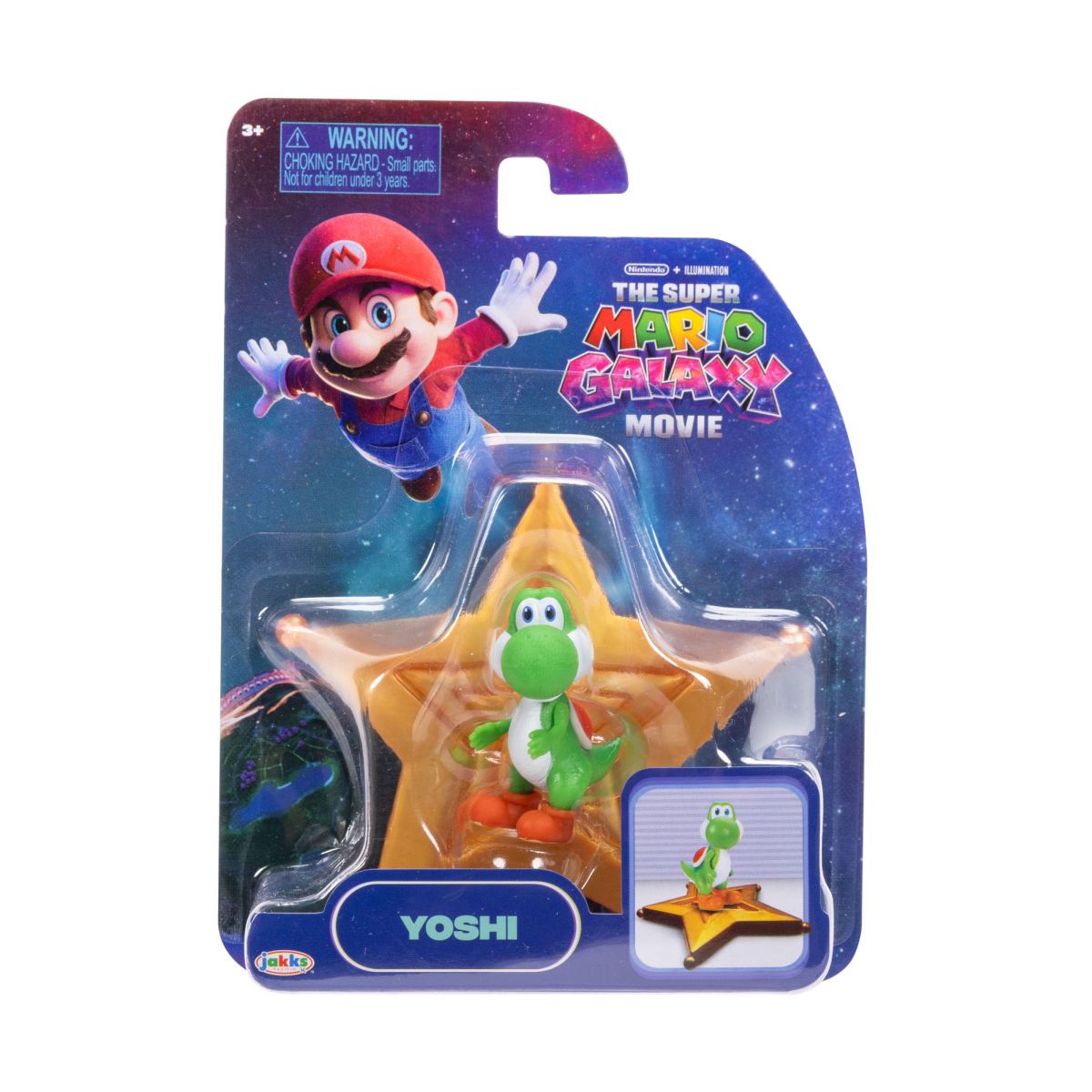 Mini Figura 4 Cm Nintendo Pelicula - Yoshi
