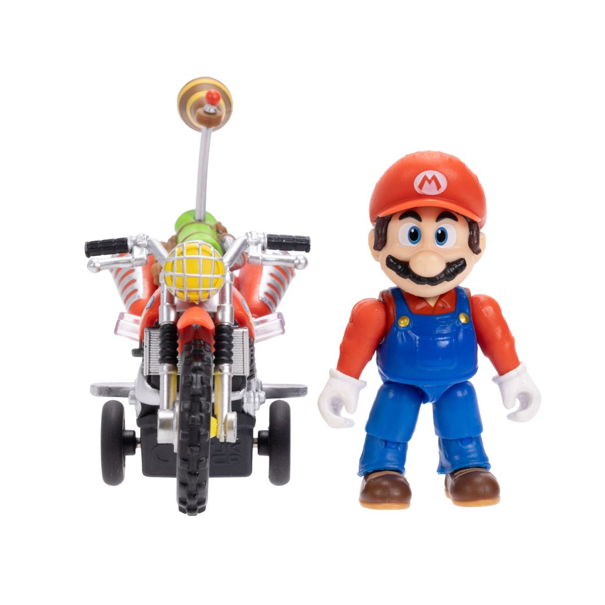 Moto Con Figura 6 Cm Nintendo Pelicula - Mario