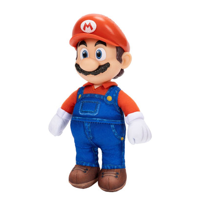 Peluche Con Cabeza Plastica 23 Cm Nintendo Pelicula - Mario