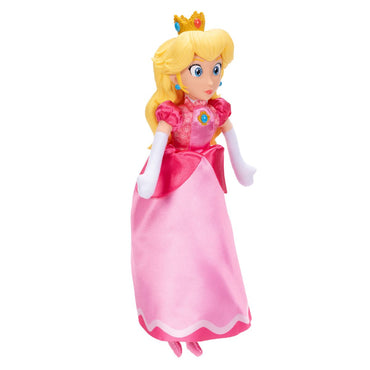 Peluche Con Cabeza Plastica 23 Cm Nintendo Pelicula - Princesa Peach