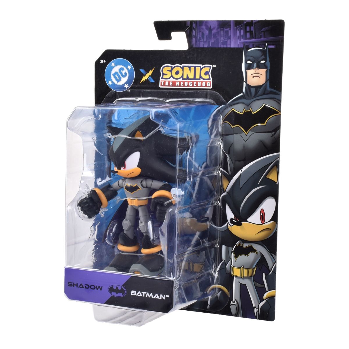 Figura Sonic 13 Cms - Sonic Dc Comics - Shadow Batman