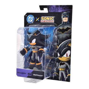 Figura Sonic 13 Cms - Sonic Dc Comics - Shadow Batman