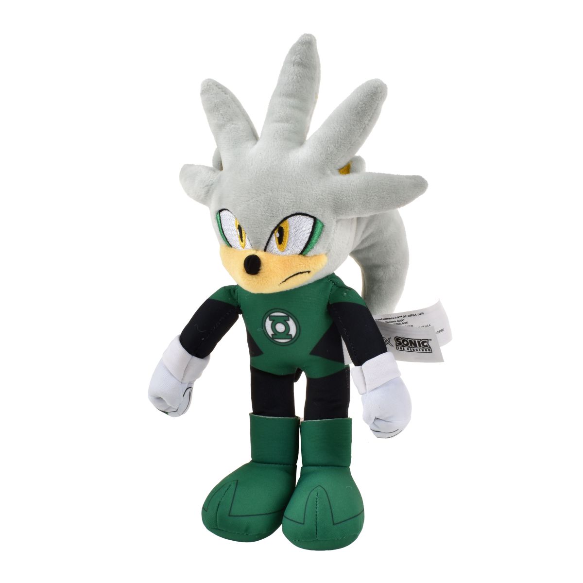 Peluche Sonic Dc Comics 23 Cms - Silver Green Lantern