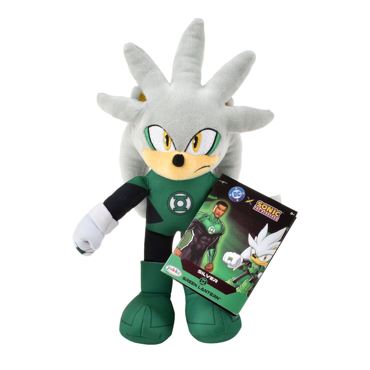 Peluche Sonic Dc Comics 23 Cms - Silver Green Lantern