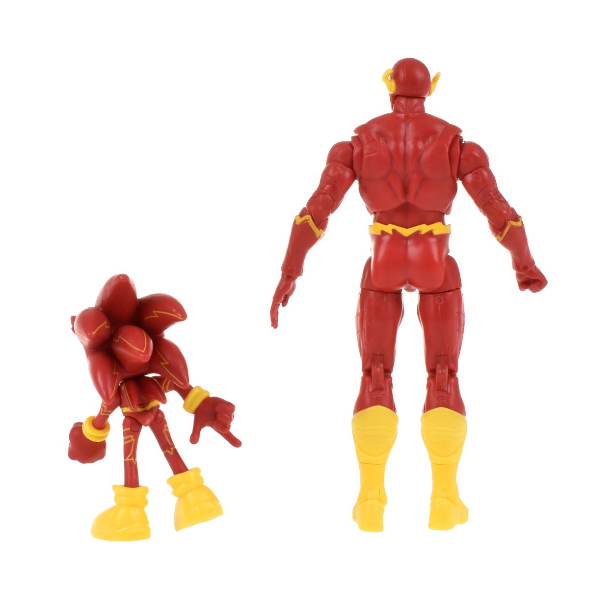 Set 2 Figuras De 6 Y 13 Cm Sonic Dc Comics - Sonic The Flash