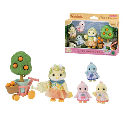 Familia Pajaro Citrico Sylvanian Families