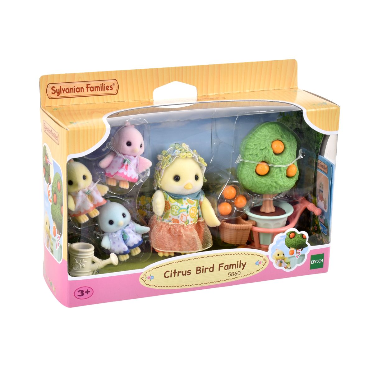 Familia Pajaro Citrico Sylvanian Families