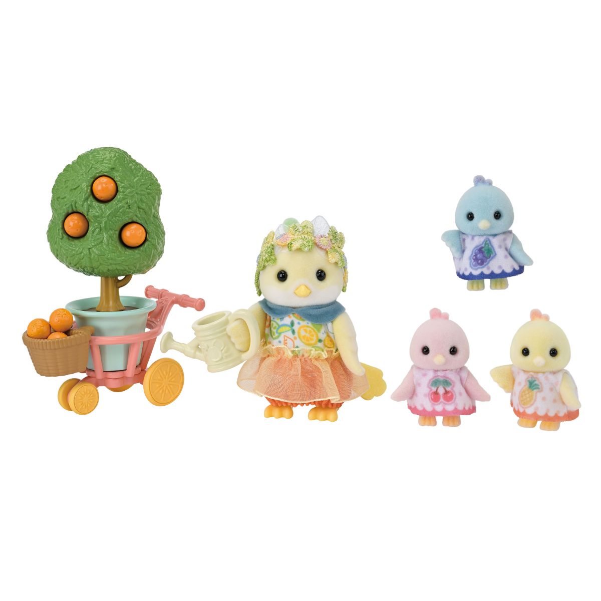 Familia Pajaro Citrico Sylvanian Families