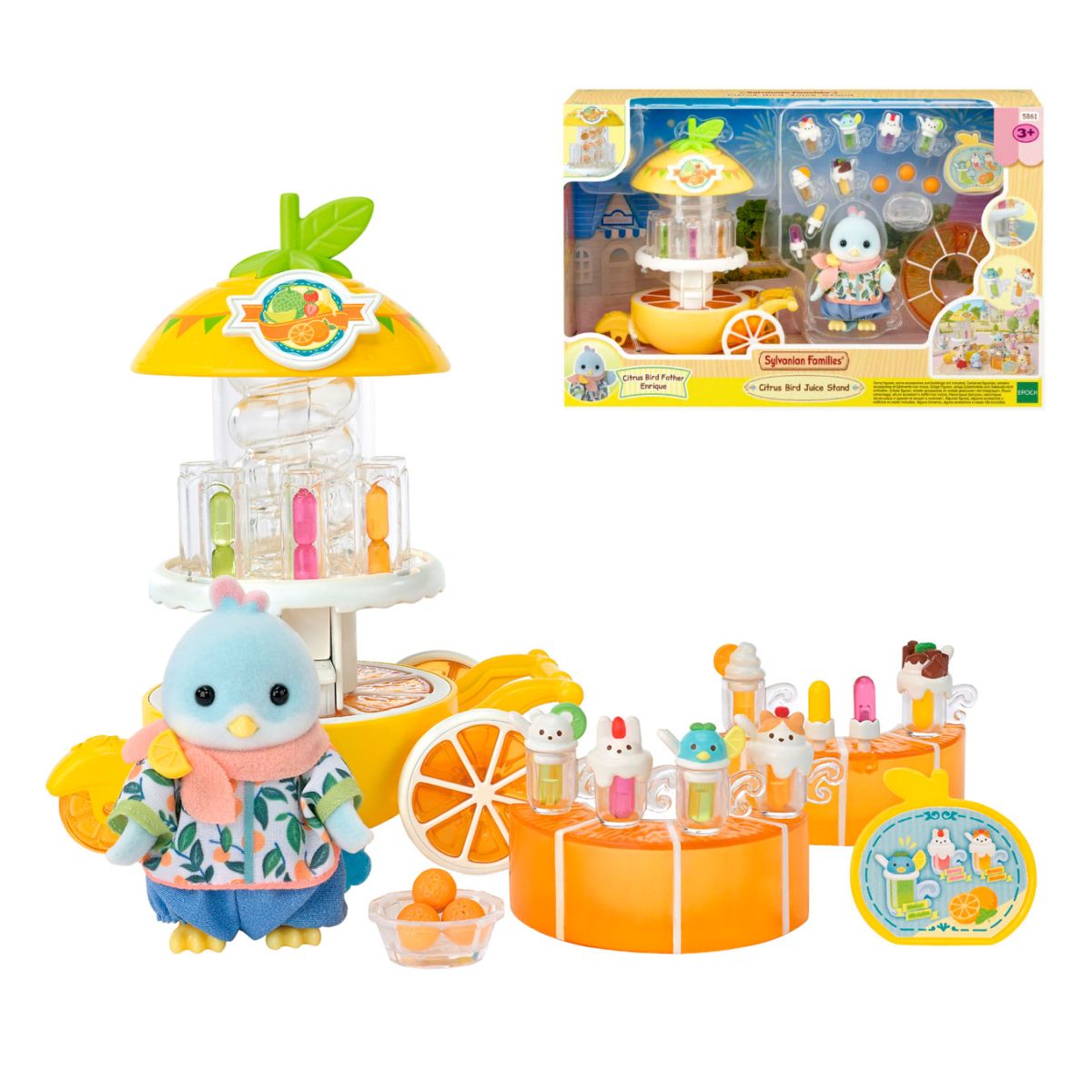 El Puesto De Jugos De Citricos Sylvanian Families