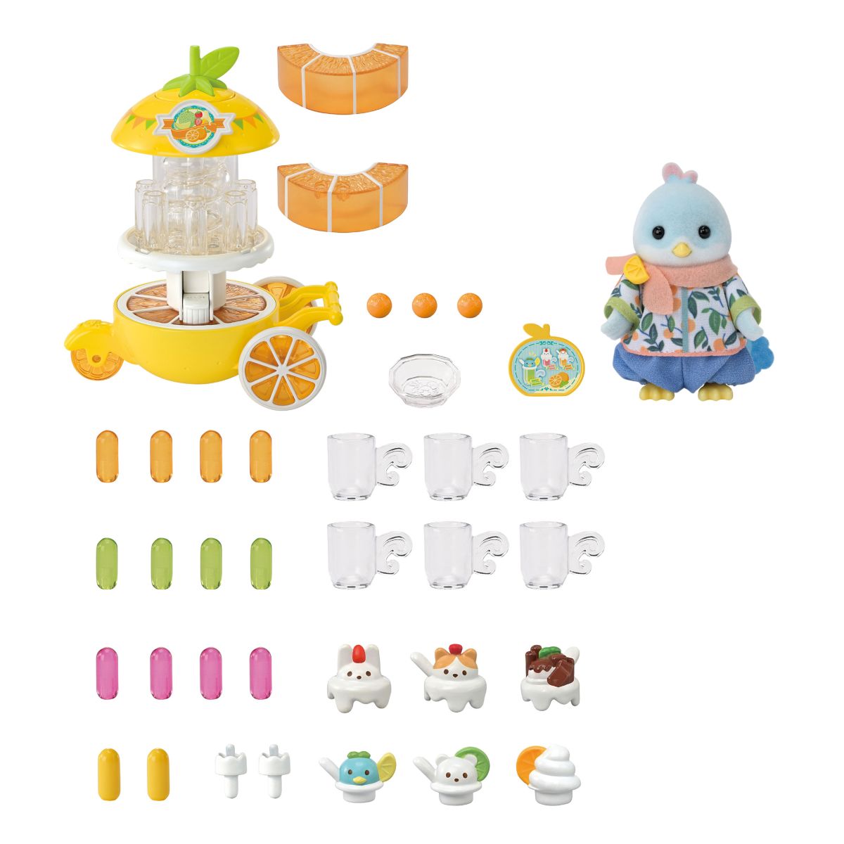 El Puesto De Jugos De Citricos Sylvanian Families
