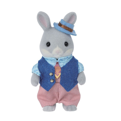Familia Conejo Colita De Algodon Set Celebracion Sylvanian Families