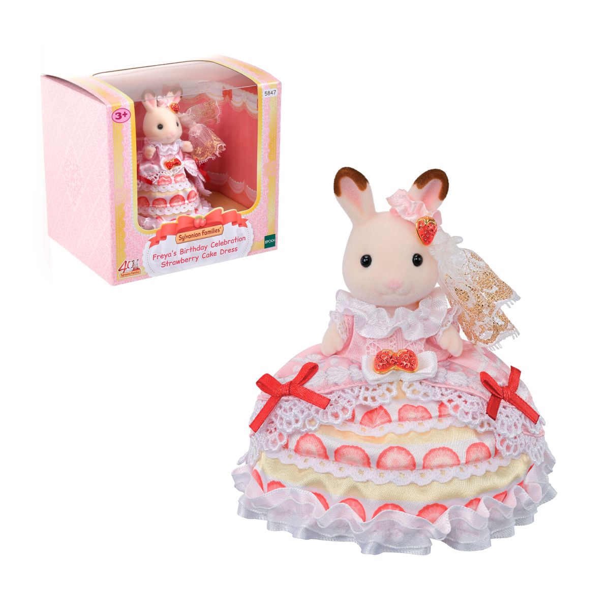 Set Cumpleaños De Freya Celebracion Sylvanian Families