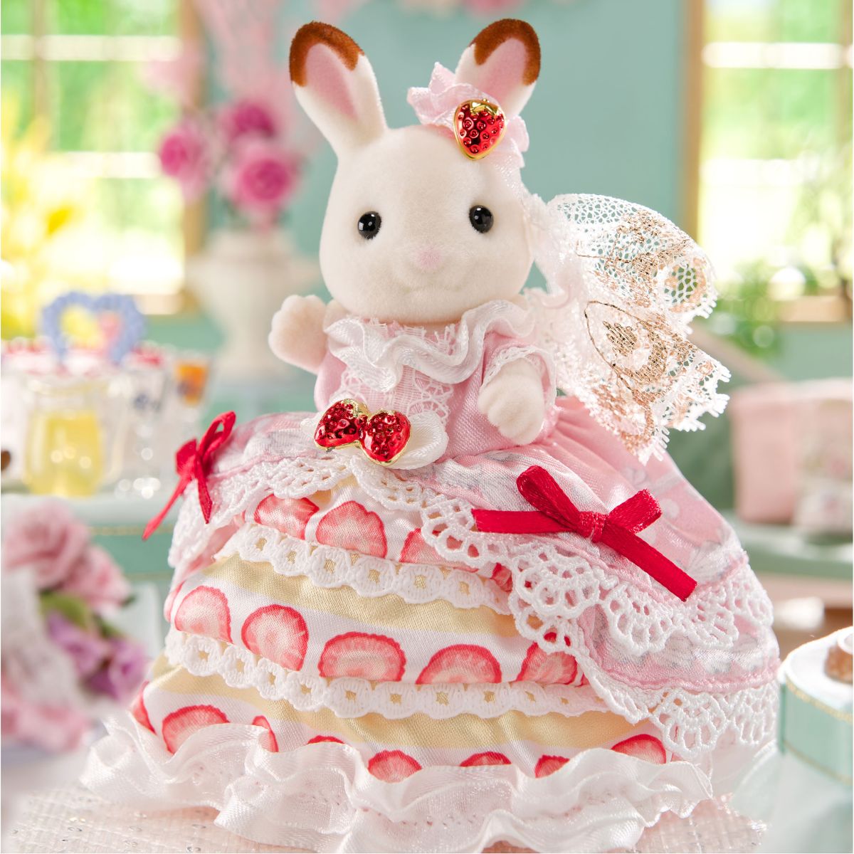 Set Cumpleaños De Freya Celebracion Sylvanian Families