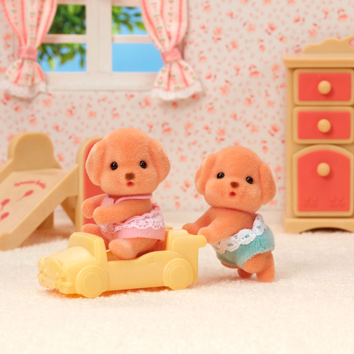 Gemelos Perro Caniche Sylvanian Families