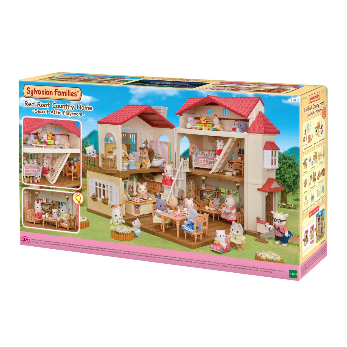 Casa Con Luces El Atico Secreto Sylvanian Families
