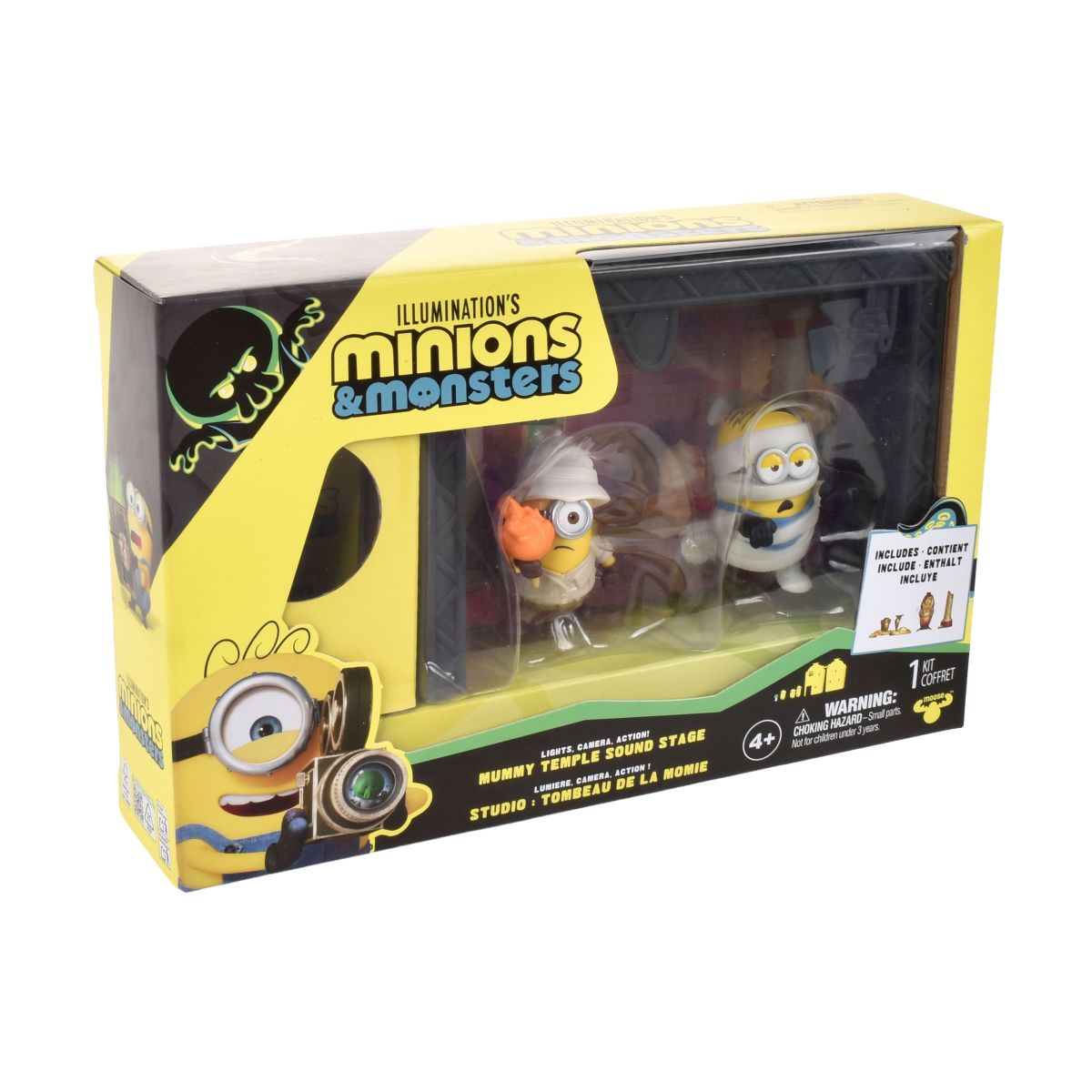 Set 2 Mini Figura Minions 3 - Momia