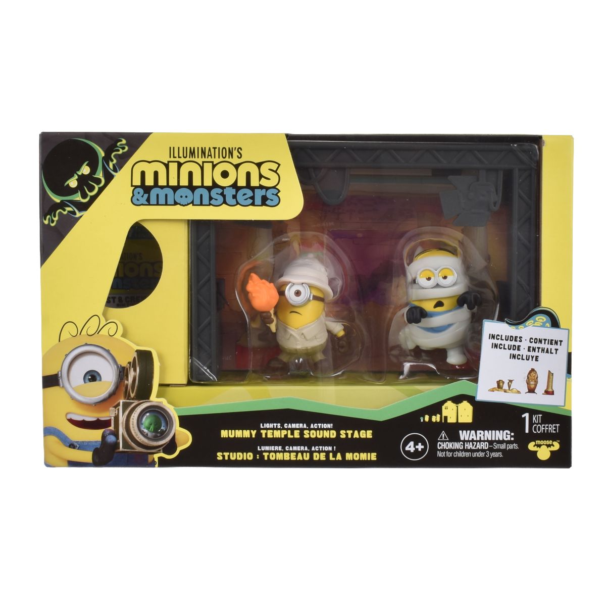 Set 2 Mini Figura Minions 3 - Momia