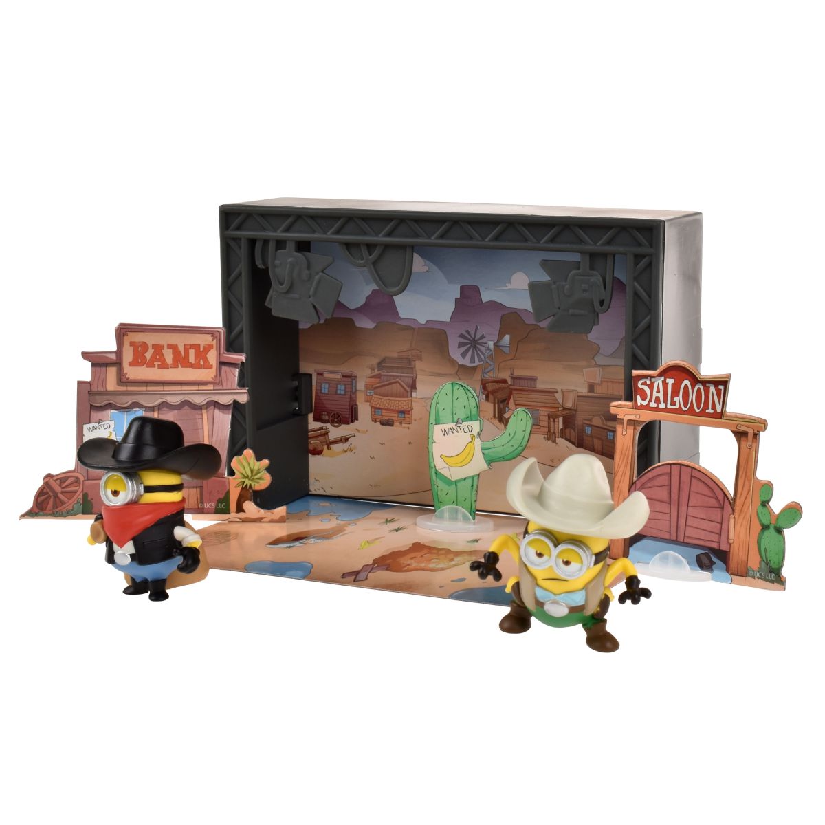 Set 2 Mini Figura Minions 3 - Oeste