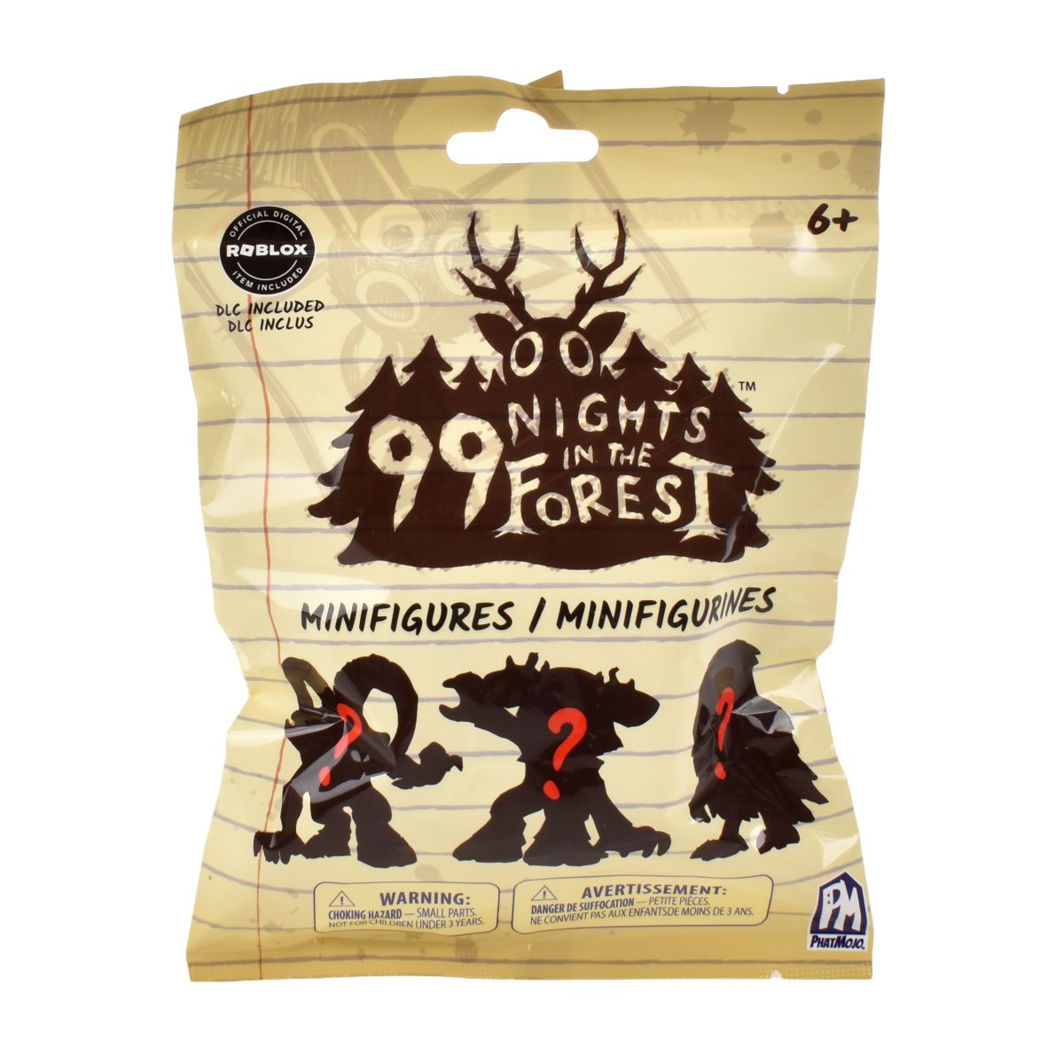Mini Figura Sorpresa 7 Cm 99 Nights In The Forest De Roblox