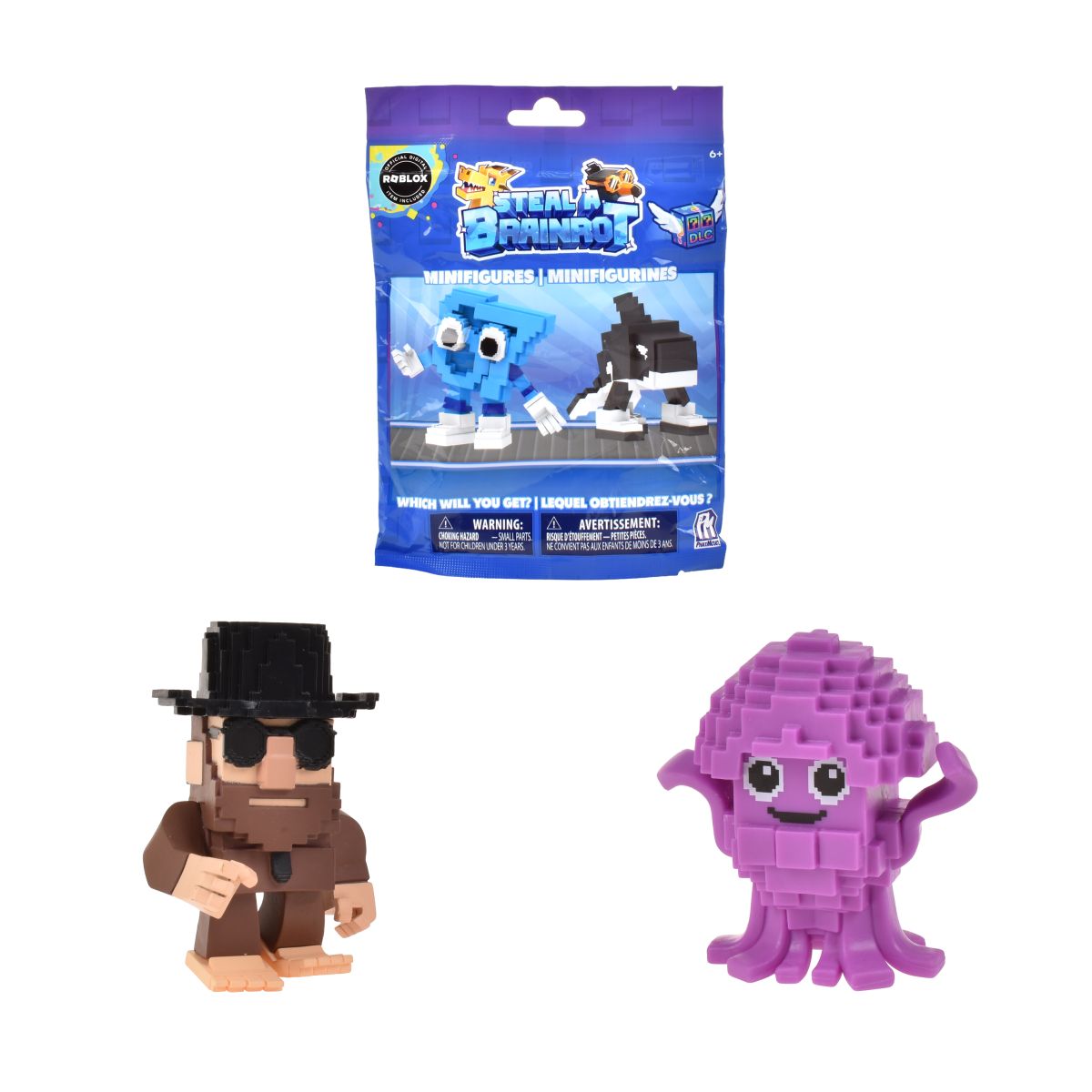 Minifigura Sorpresa 7 Cm Steal A Brainrot De Roblox