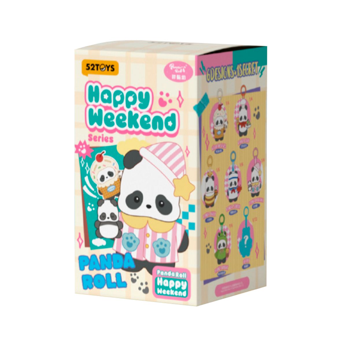 Figura Coleccionable Panda Roll Happy Weekend En Blind Box
