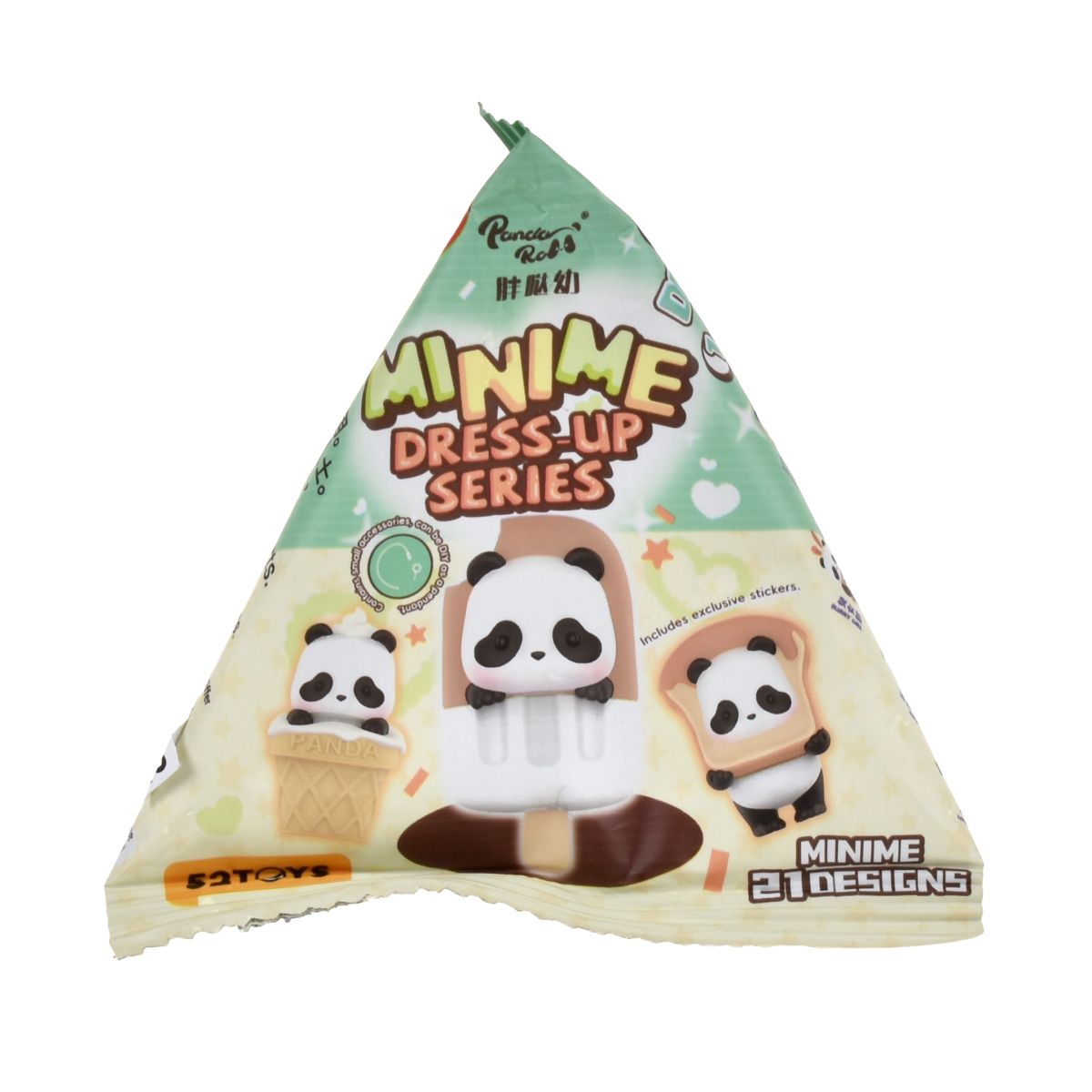 Figura Coleccionable Panda Roll Minime Dress-up En Blind Box