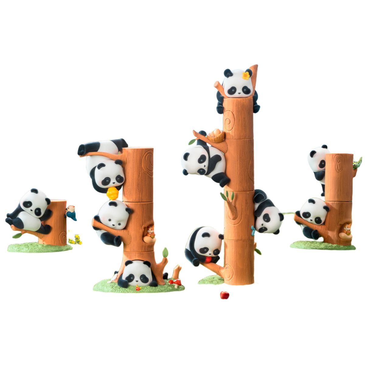 Figura Coleccionable Pandaroll Fruit Tree Climbing En Blind Box
