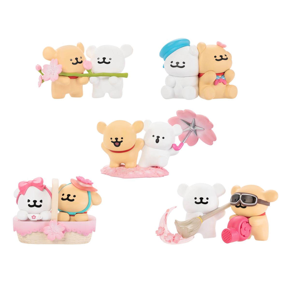 Figura Coleccionable Maltese Cherry Blossoms En Blind Box