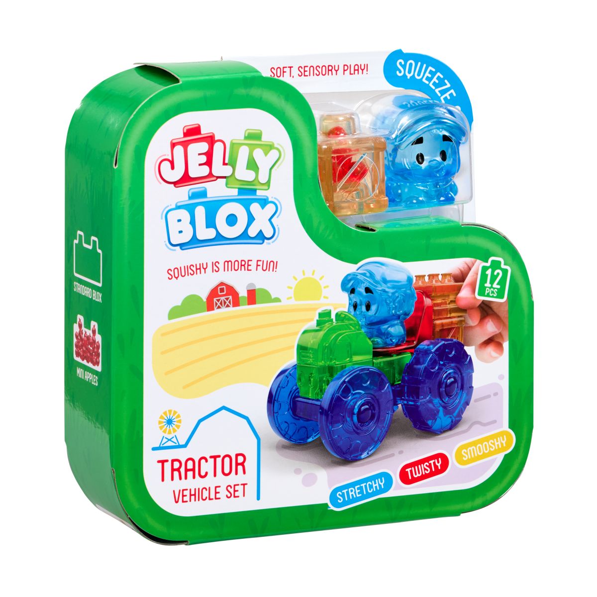 Set Bloques Blandos Tractor Jelly Blox
