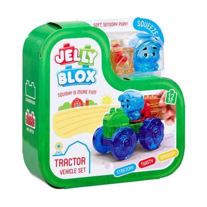 Set Bloques Blandos Tractor Jelly Blox