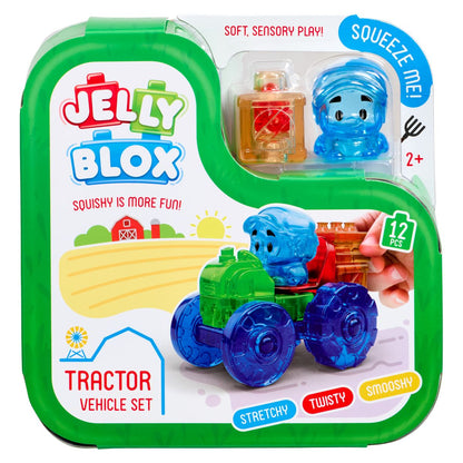 Set Bloques Blandos Tractor Jelly Blox