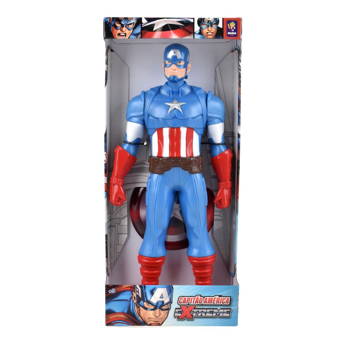Figura 50 Cms Extreme Capitan America De Marvel