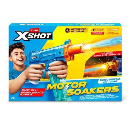Lanza Agua Turbo Steam Con Motor X-shot