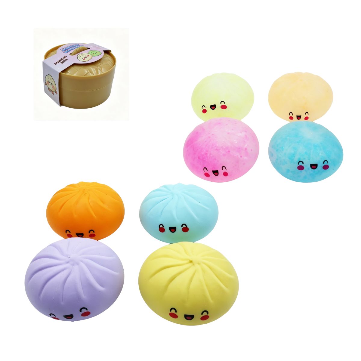 Figura Squishy Dumpling 8 Cms