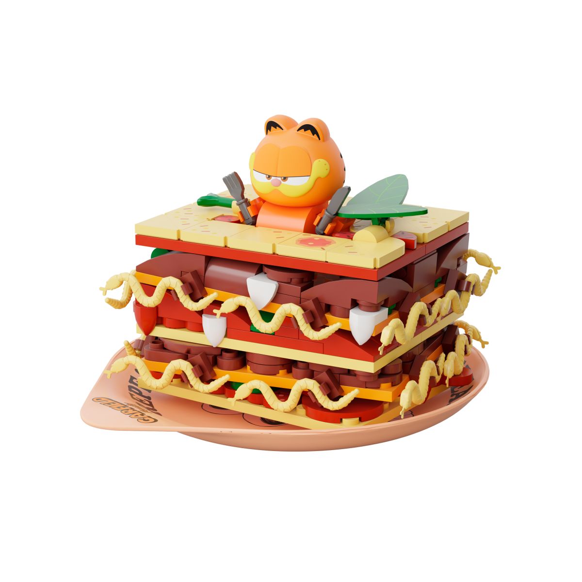 Set De Bloques Lasagna Garfield