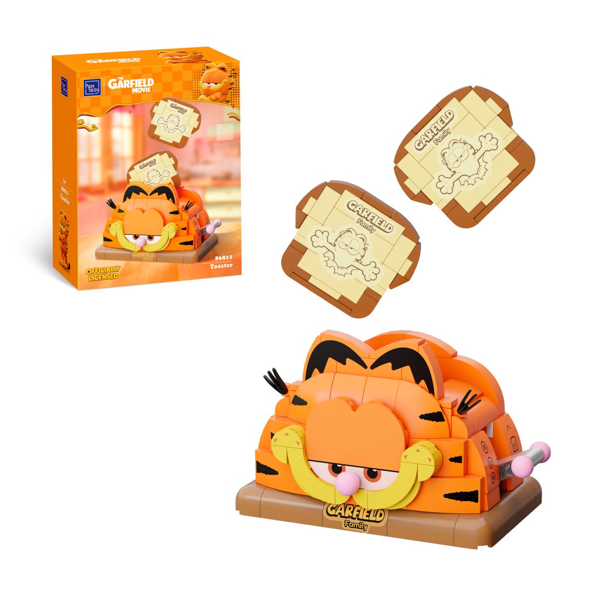 Set De Bloques Tostador Garfield
