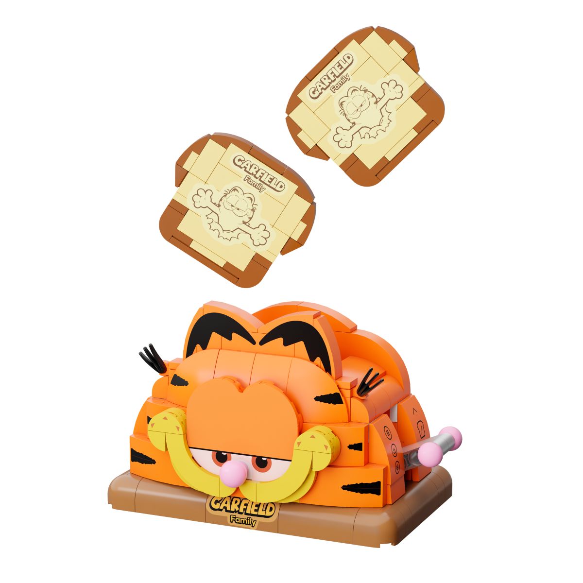 Set De Bloques Tostador Garfield