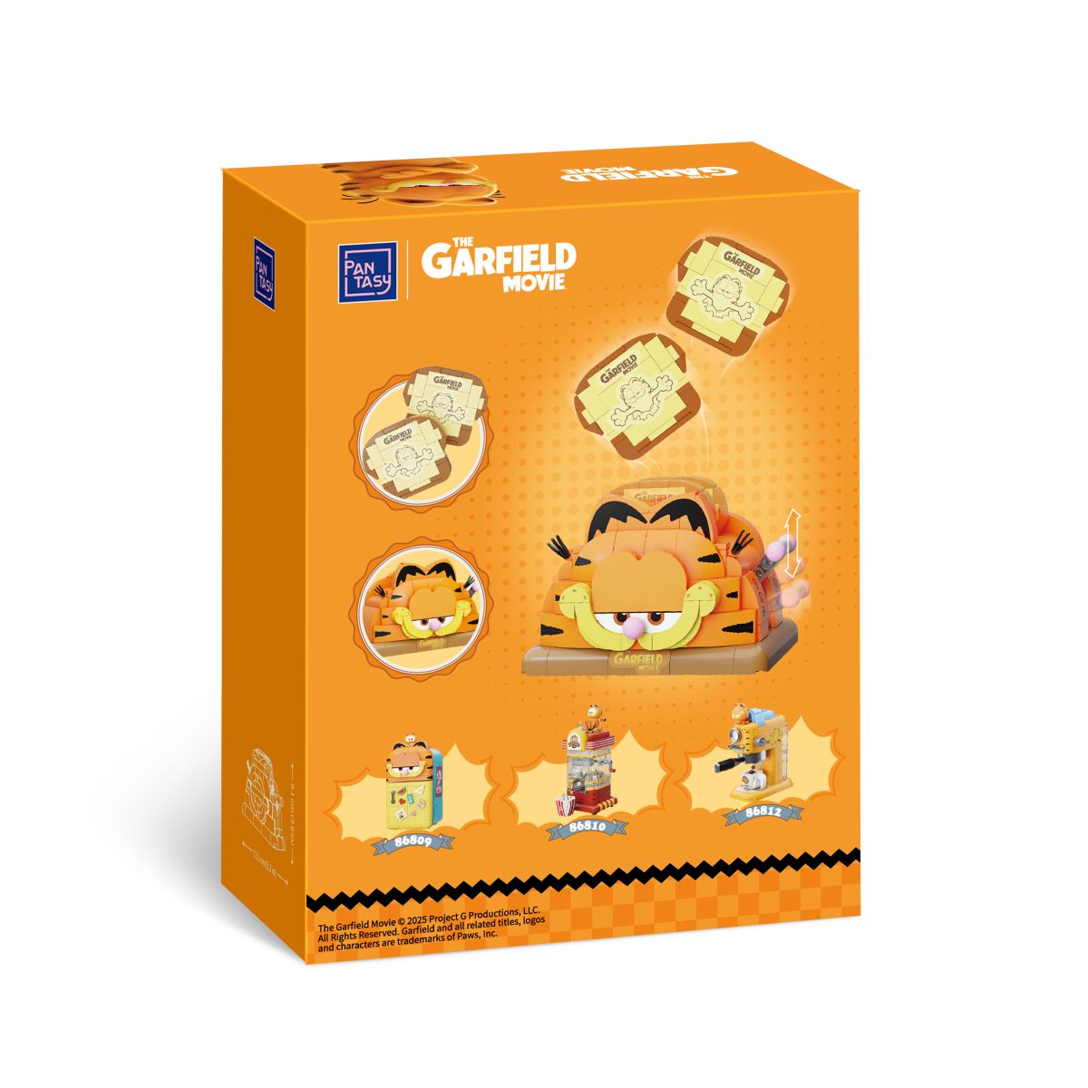 Set De Bloques Tostador Garfield