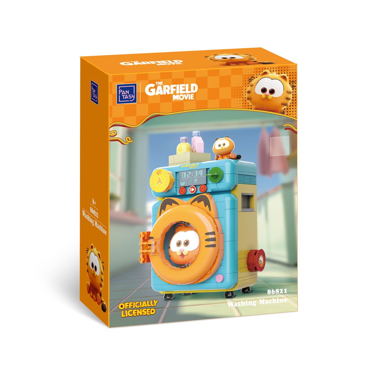 Set De Bloques Lavadora Garfield