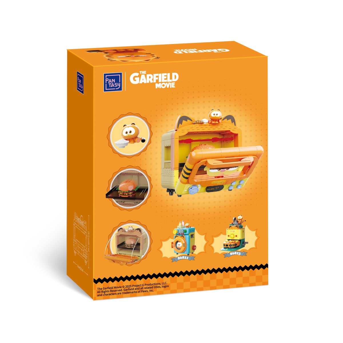 Set De Bloques Horno Garfield