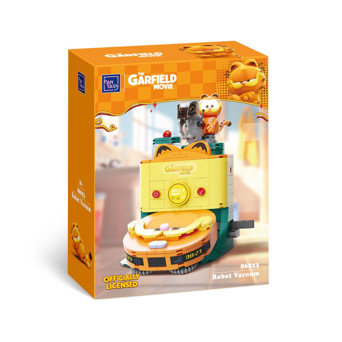 Set De Bloques Aspiradora Inteligente Garfield