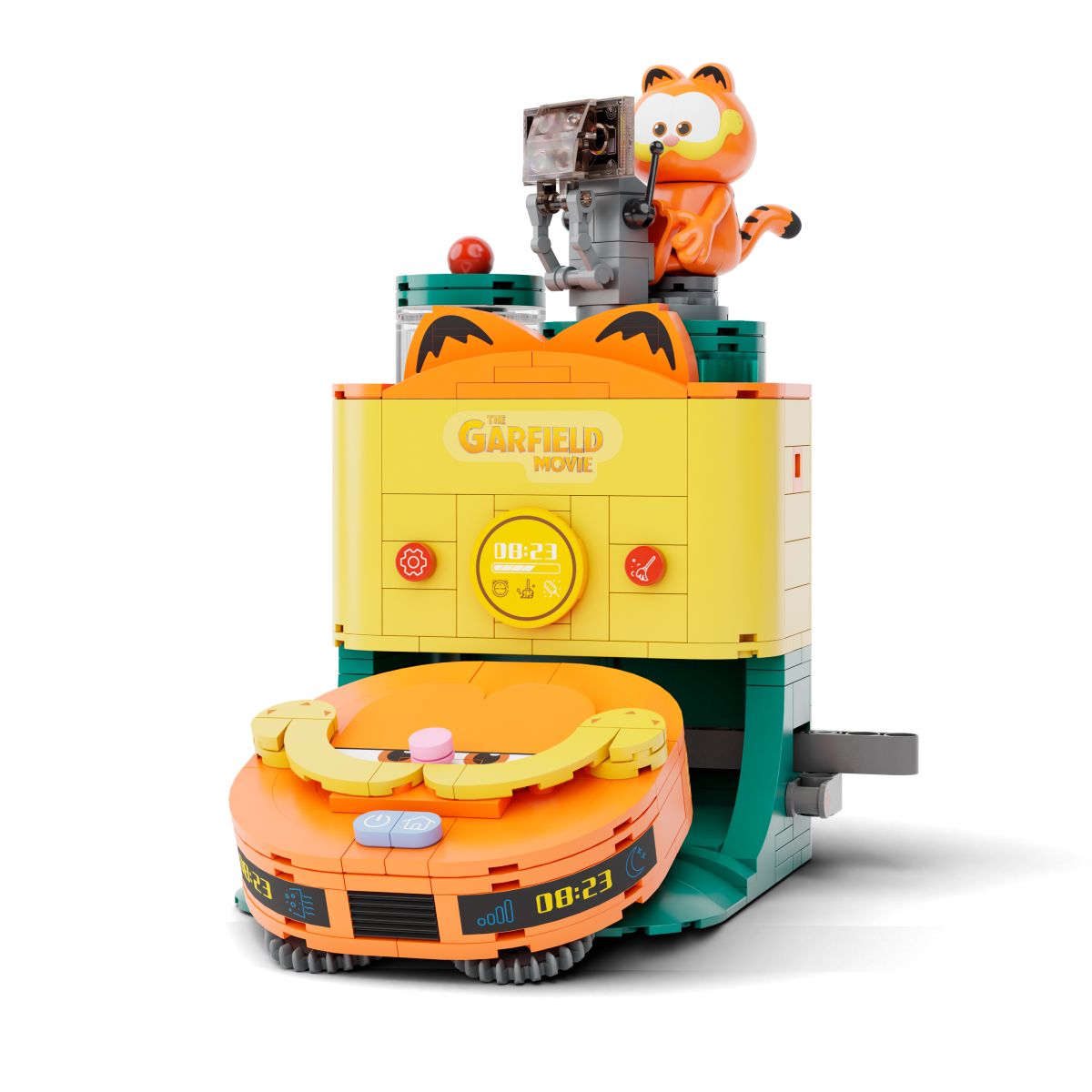 Set De Bloques Aspiradora Inteligente Garfield