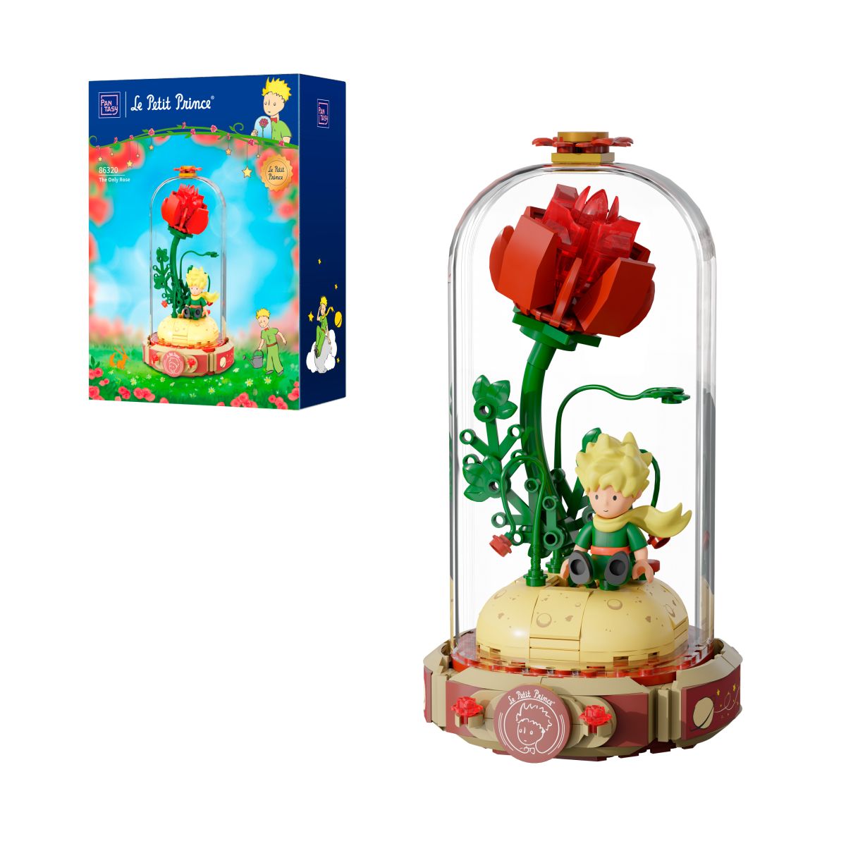 Set De Bloques La Rosa Unica El Principito