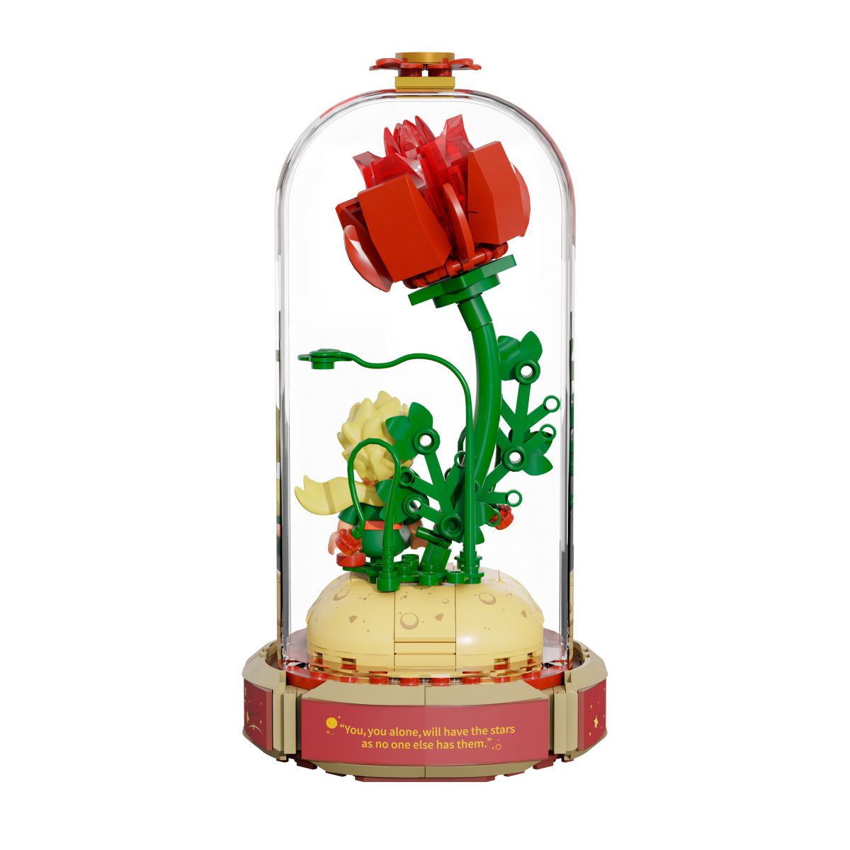 Set De Bloques La Rosa Unica El Principito