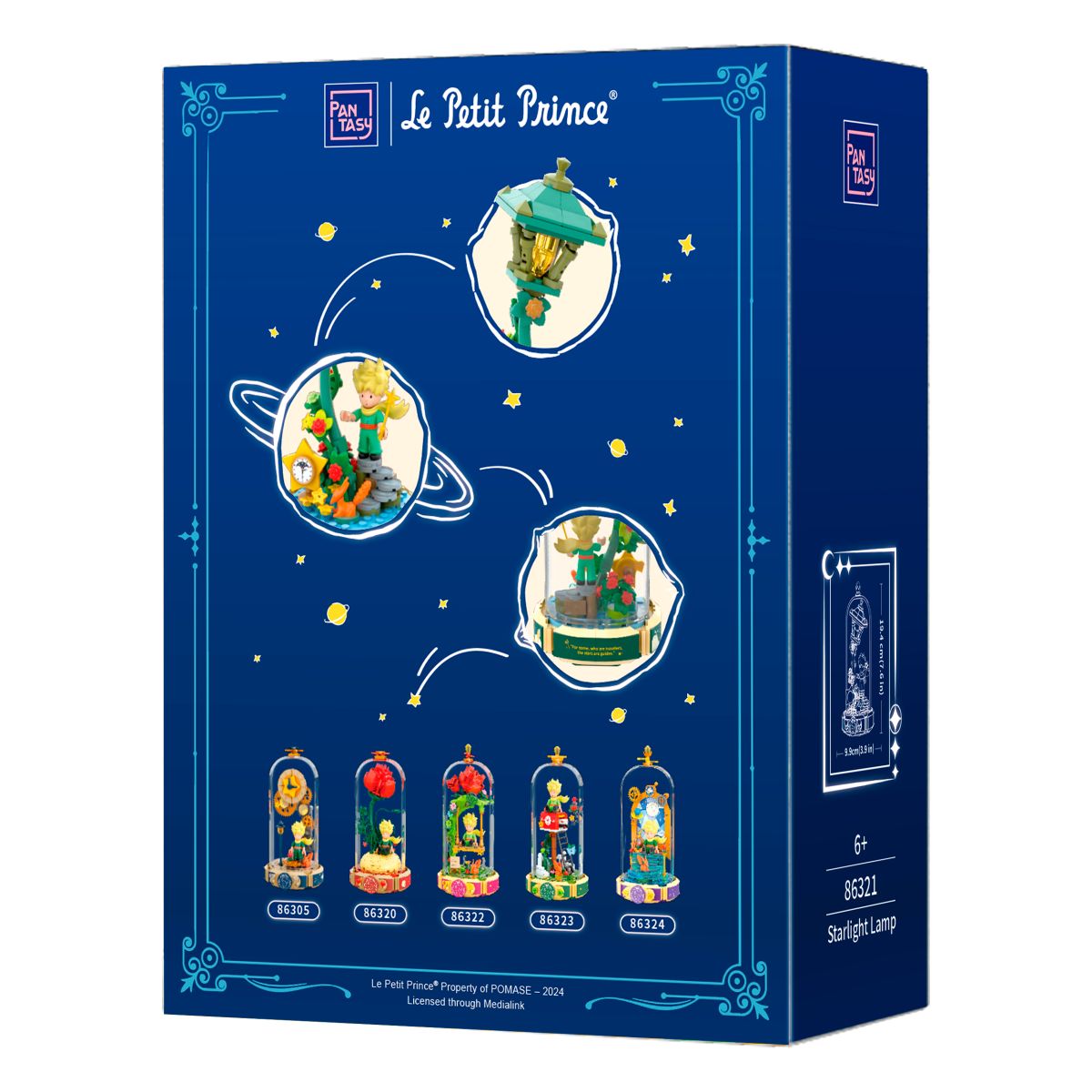 Set De Bloques Lampara Luz De Las Estrellas El Principito