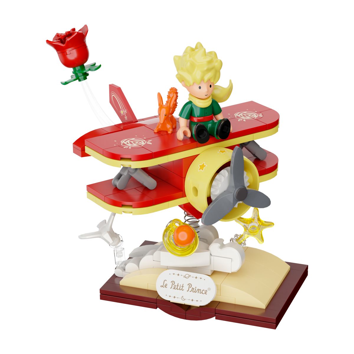 Set De Bloques Avion Viaje Estrellado El Principito