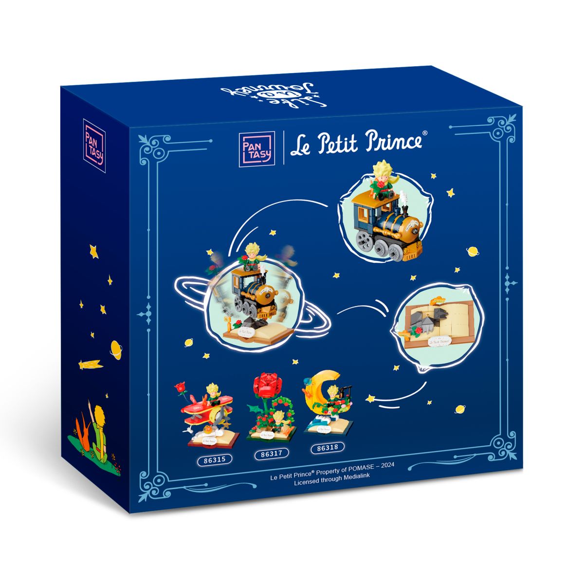 Set De Bloques Tren Viaje Estrellado El Principito