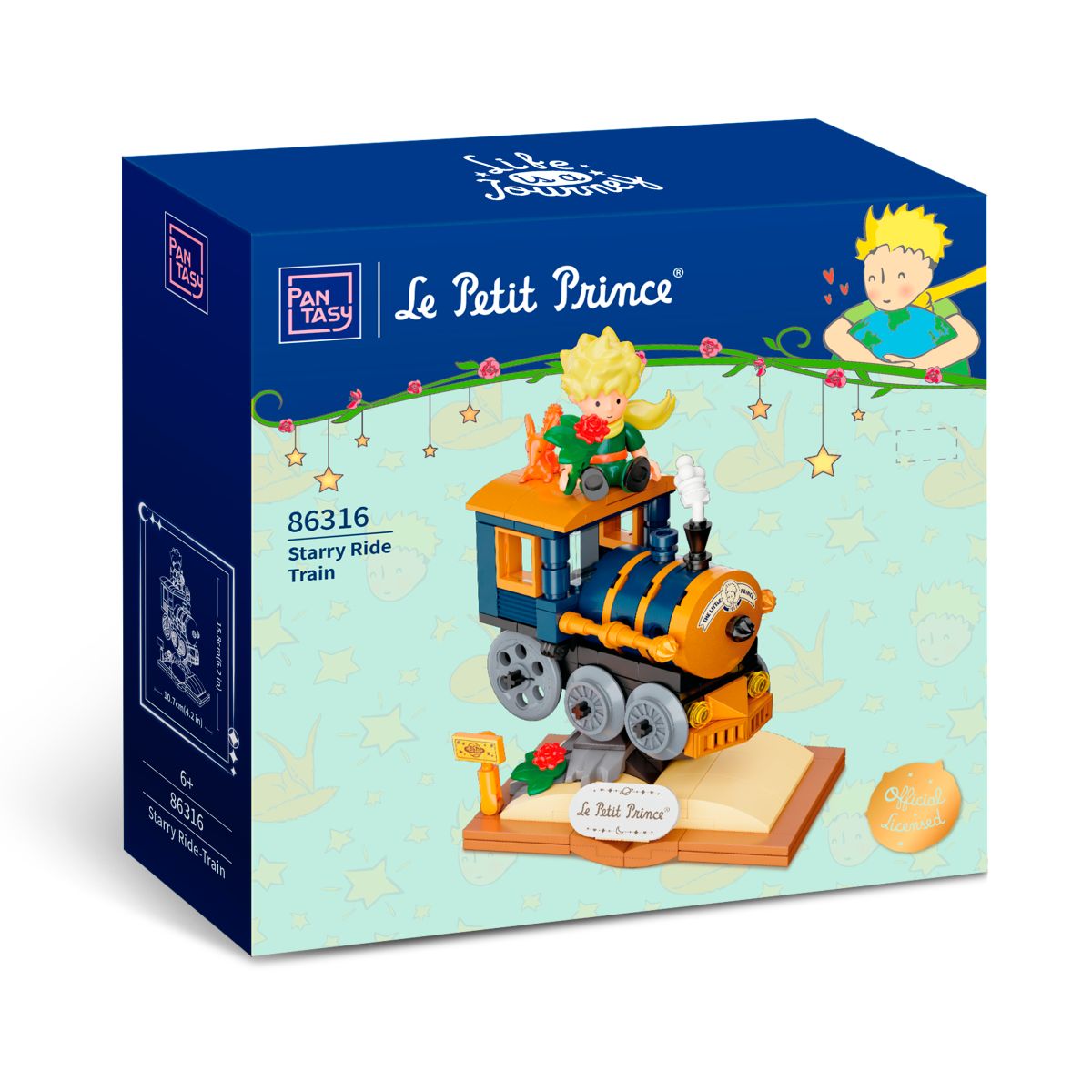 Set De Bloques Tren Viaje Estrellado El Principito