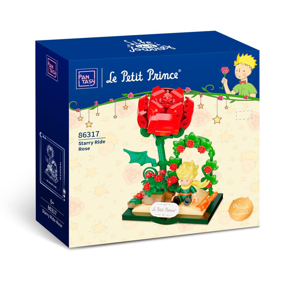 Set De Bloques Rosa Viaje Estrellado El Principito