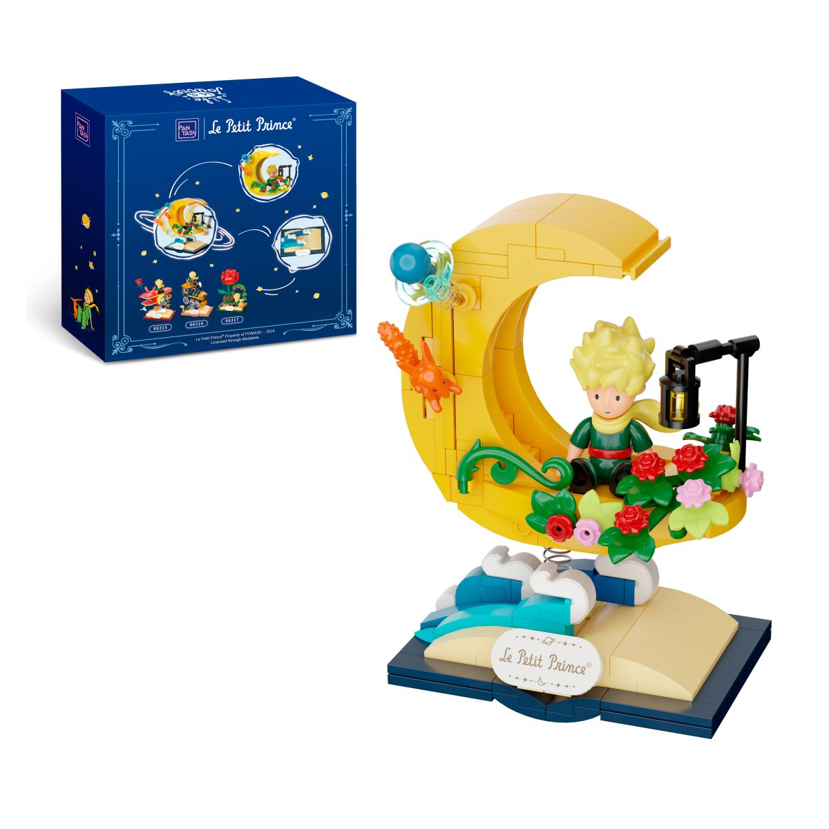 Set De Bloques Luna Viaje Estrellado El Principito